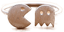 bague en forme de pacman